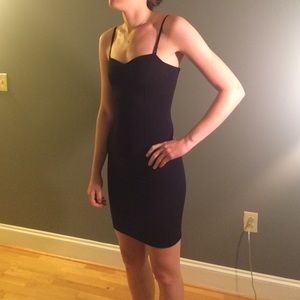 Free People Black Bodycon Dress