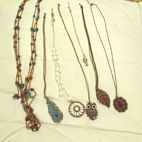 Boho necklaces bundle