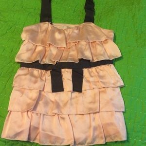 Lauren Conrad Ruffle Tier Tanktop