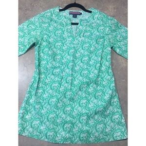 Seahorse Print Vineyard Vines Tunic