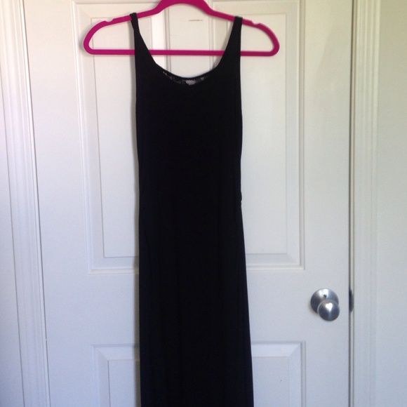 Bar III Black Maxi Dress.