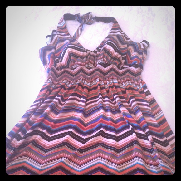 Maxie dress with halter top