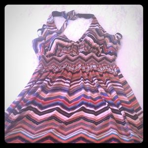 Maxie dress with halter top
