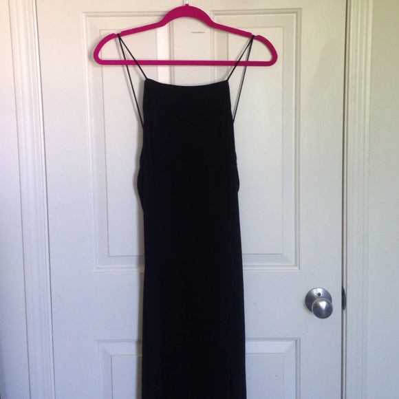 Nasty Gal Black Maxi Dress