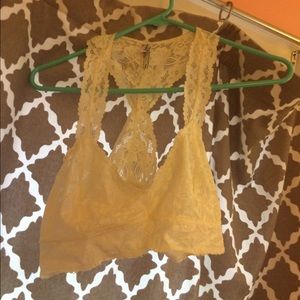 Free People 'Galloon Lace Racerback' Bralette