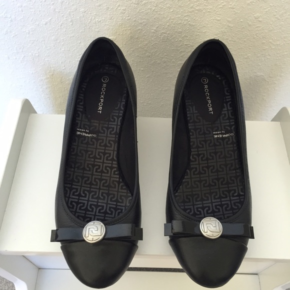 Rockport Black Wedge Pump