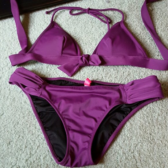 Purple bikini