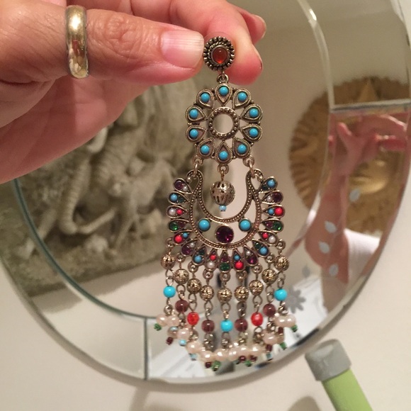 Dangle earrings - Picture 3 of 4