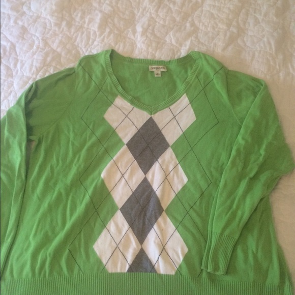 Argyle sweater - Picture 2 of 3