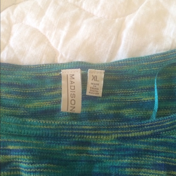 Green cropped sweater - Picture 3 of 3