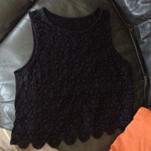 Black See Through Shirt