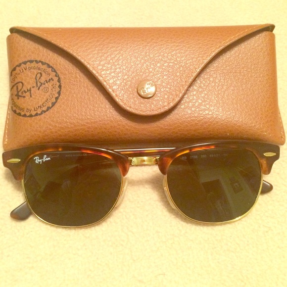 Ray Ban- women's club master sunglasses
