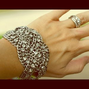 Stella & Dot Braided Chain Bracelet