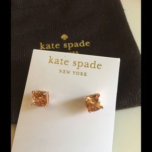 Kate Spade Rose-Gold Stud Earrings