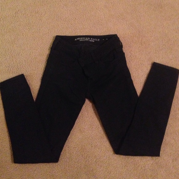 Black American Eagle jegging Jeans