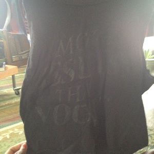 More Issues Than Vogue Black and Gold Shirt