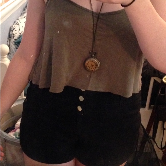 Forever 21 Pocket Watch Necklace - Picture 4 of 4