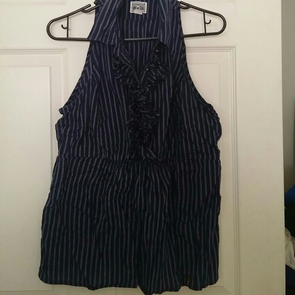Converse sleeveless blouse