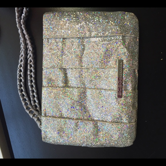BCBGgeneration sparkly clutch