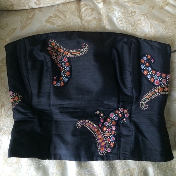 Ann Taylor Silk Corset
