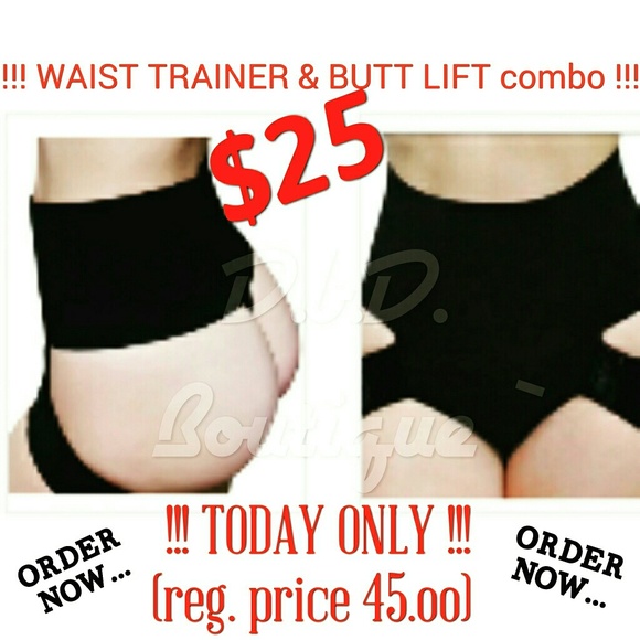 Butt  Lifter/ waist shaper combo