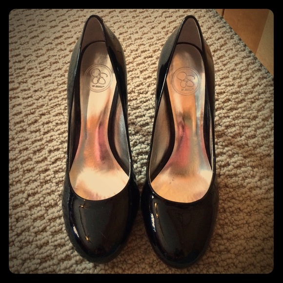 Jessica Simpson Black Heels