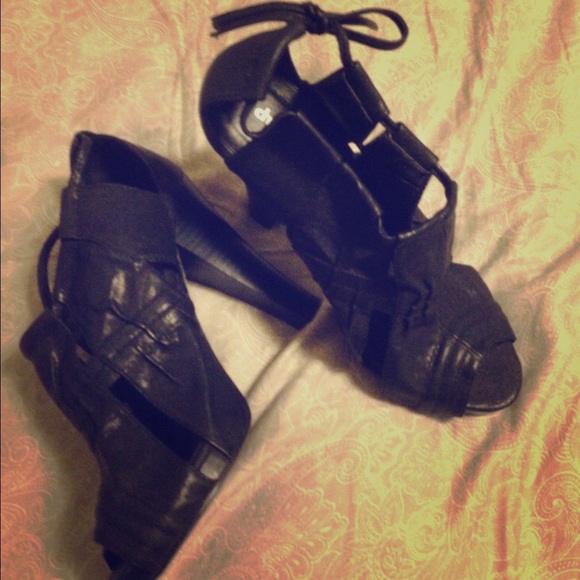 Black heels from Charlotte Russe