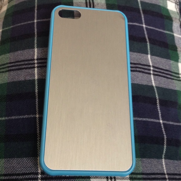 Blue and gold phone case iPhone for 55S - Picture 1 of 4