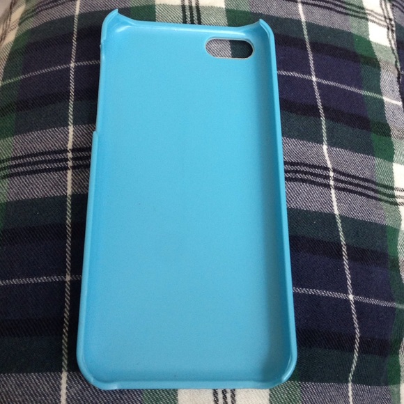 Blue and gold phone case iPhone for 55S - Picture 2 of 4