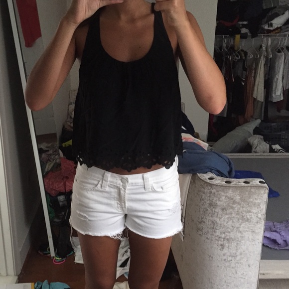 Greylin crop top xs
