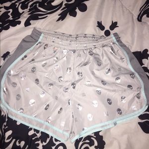 Pink Victoria's Secret running shorts size Medium.