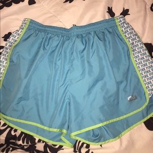 Pink Victoria's Secret running shorts