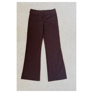 Chocolate Brown A.Byer Women's Dress Slacks