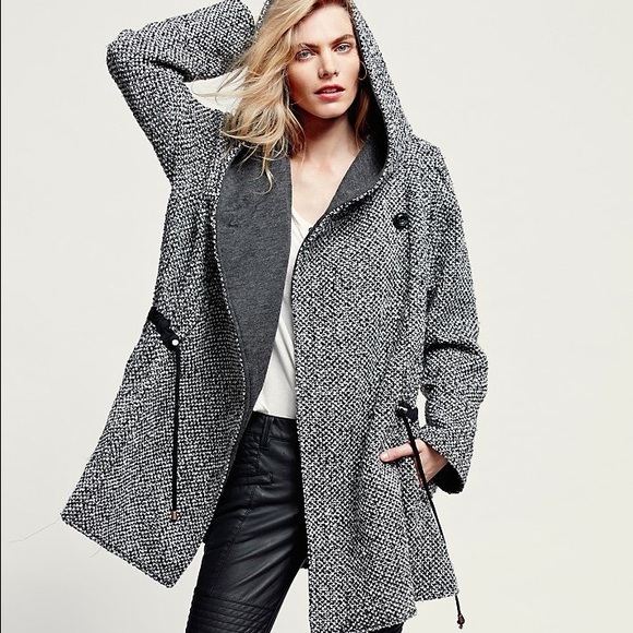 Free People Oversized Wool Coat