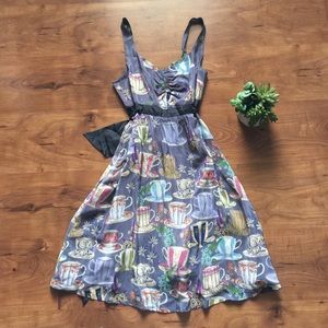 Sugar & Cream Silk Dress | Anthropologie