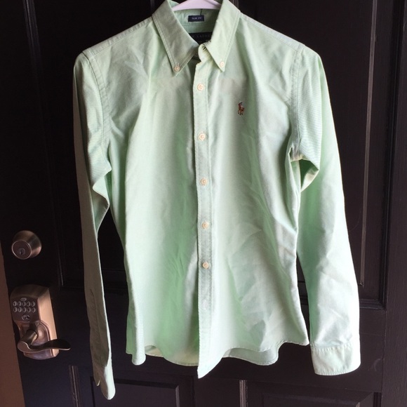 Polo by Ralph Lauren light green button up