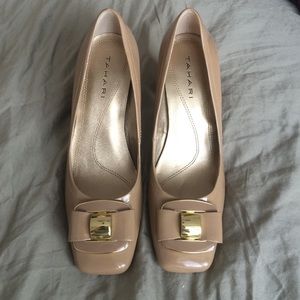 Tahari Square Toe Pumps