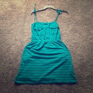 Blue beach dress