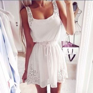White Sun Dress