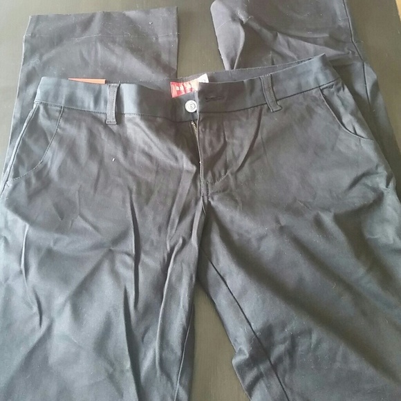 Trouser style black work pants