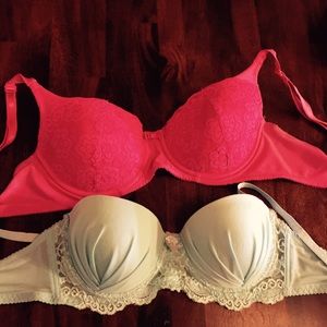 Two-for-one women's bras size 36 C