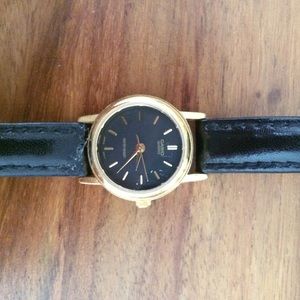 Vintage inspired Casio genuine leather watch