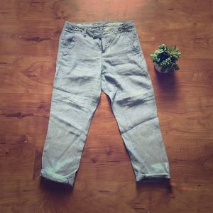 City Slouch Chambray Trousers | Madewell