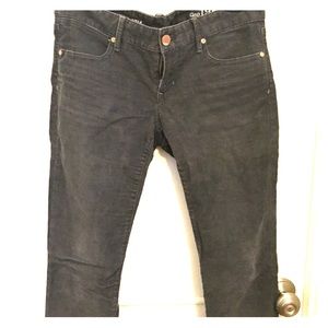 Gap gray skinny corduroy pants