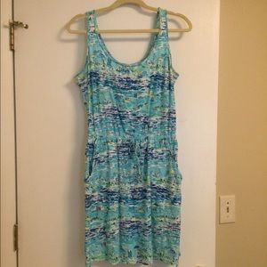 Lilly Pulitzer Kori Dress in High Tide Toile