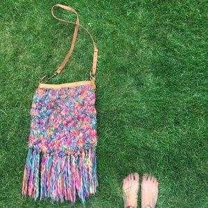 Lucky Brand tassel Tote