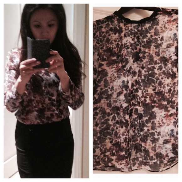 ZARA print top (size XS)