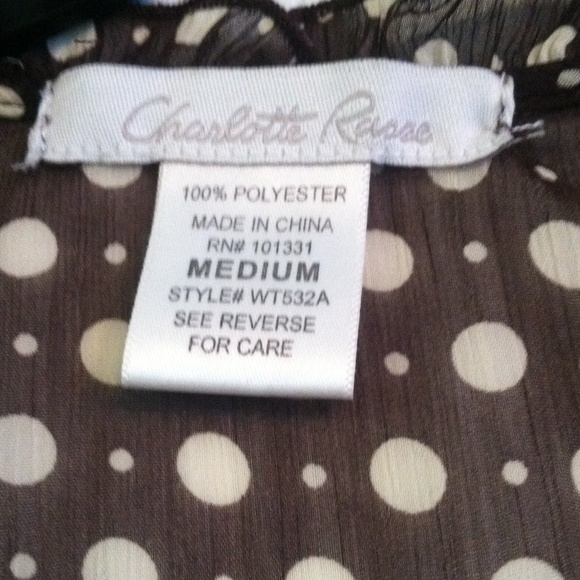 Polka dot shirt sold in bundle - Picture 3 of 3