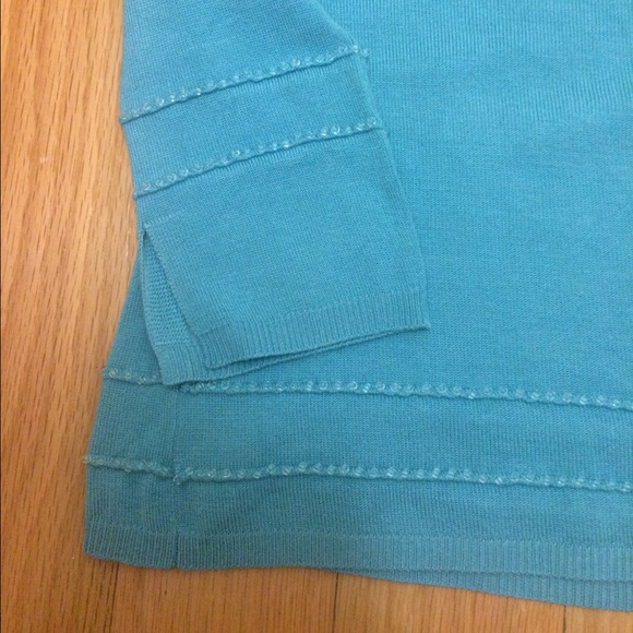 Nicole Miller Crew Neck Sweater w/crystal detail - Picture 3 of 3