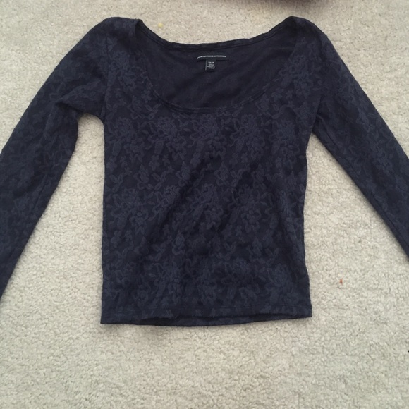 American eagle ballet crop top